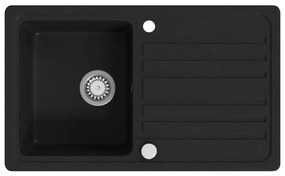 Νεροχύτης Αναστρέψιμος Μονή Γούρνα και Στραγγιστήρι Μαύρος Γρανιτένιος