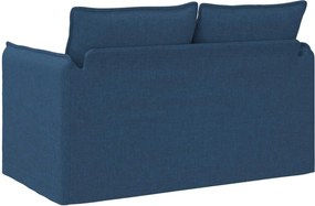 vidaXL Καναπές 120cm Μπλε Μέταλλο