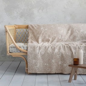 Ριχτάρι Cameo Taupe Nima Πολυθρόνα 180x180cm Cotton-Polyester