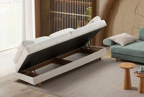 3-Seat Sofa-Bed Aries - White White