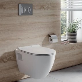 Serel Smart SM2600 Rimless - Κρεμαστή λεκάνη - Slim soft close αποσπώμενο