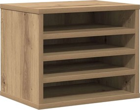 vidaXL Οργανωτής Γραφείου Artisan Oak 36 x 26 x 29,5 εκ