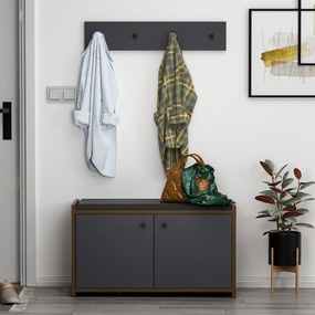 Shoe Cabinet Zen - Anthracite Anthracite