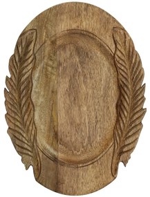 Δίσκος ArteLibre Ξύλο Καφέ 30x30x2.5cm