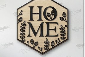 Intra απο ξύλο plywood 3mm-4mm πάχος 3D ξύλινη πινακίδα για το σπίτι Δίασταση 30x20 cm INTRAFABR-120713170