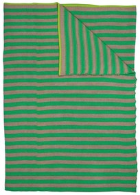 ΚΟΥΒΕΡΤΑ ΚΑΝΑΠΕ 130x170cm PIP STUDIO - BONSOIR STRIPE GREEN