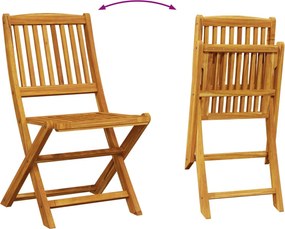 vidaXL Σετ Τραπεζαρίας Κήπου 9 Τεμαχίων 180x90x75 εκ. Μασίφ Ακακία
