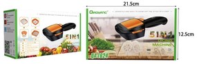 Qiaoyang Πολυκόφτης φρούτων και λαχανικών QA-T624 – Qiaoyang 5 in 1 dicing machine QA-T624