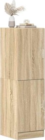 vidaXL Στήλη Κουζίνας Sonoma Δρυς 38x41,5x131,5 εκ Επεξεργασμένο Ξύλο