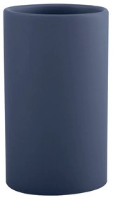 Ποτήρι Μπάνιου Κεραμικό Tube Matte Dark Blue 7x11,5 - Spirella