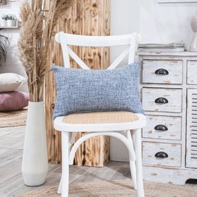 Μαξιλαροθήκη Διακοσμητική Milazzo 05 Blue Teoran 30X50 Cotton-Polyester