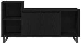 vidaXL Κάσκα Τηλεόρασης Μαύρο Δρυς 100x35x55 εκ. Επεξεργασμένο Ξύλο