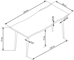 LARSON table DIOMMI V-CH-LARSON-ST