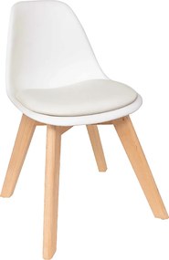 Παιδική Καρέκλα (55x31x38.5) A-S Baya White 205840A