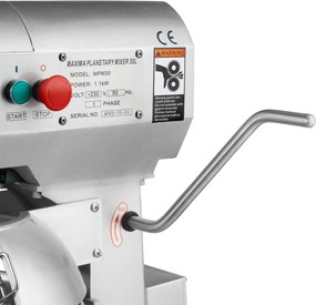 Planetary Mixer - 30L - Up to 15kg Dough - 3 Speed