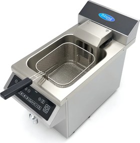 Deep Fryer - 8L - 1 Basket - Induction - Lift System - with Drain Tap