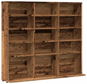 Ντουλάπι CD Παλιό ξύλο 100x23x89,5 cm Ξύλο μηχανικής κατασκευής - Καφέ