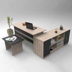 Office Furniture Set Vo10-Ob Oak
Black