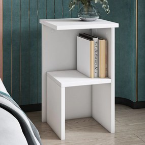 Κομοδίνο Λευκό OLODAR 29.6x29.6x50
