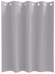 vidaXL Κουρτίνες 2 pcs Μεταλλικό Γκρι 140x140cm Πολυεστέρας