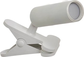 Σποτ Με Κλιπ Επαναφορτιζόμενο LED Dimmable F-V White 214558