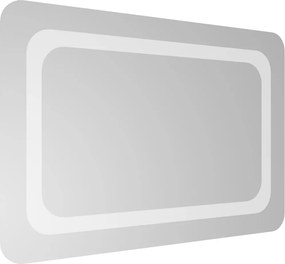 vidaXL Καθρέφτης Μπάνιου με LED 40x60 εκ.