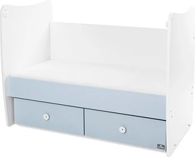 BED MATRIX NEW 60/120 WHITE/BABY BLUE-2BOX