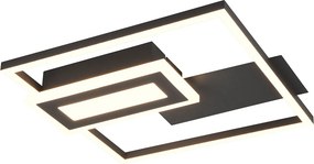 Φωτιστικό Πλαφονιέρα LED RL Spiro Black R67862132