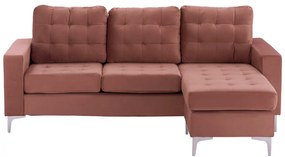 ΚΑΝΑΠΕΣ ΓΩΝΙΑ ΑΝΑΣΤΡΕΨΙΜΗ SANTINO HM3152.12 ΒΕΛΟΥΔΟ ΣΑΠΙΟ ΜΗΛΟ 190x75-128x82Υ εκ.