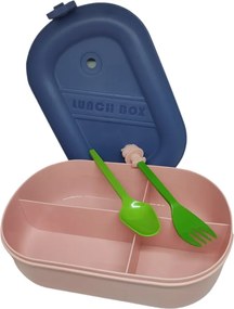 Τάπερ - Δοχείο Φαγητού με 3 Χωρίσματα Lunch Box