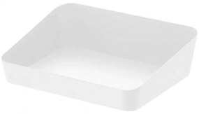 Δίσκος Μπάνιου Wide YMZK4219 17,5x13,5x5cm White Yamazaki Ατσάλι