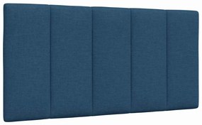 vidaXL Μαξιλάρι για Κεφαλάρι Hanko Μπλε 100 εκ. Υφασμάτινο