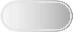vidaXL Καθρέφτης Μπάνιου με LED Οβάλ 100 x 45 εκ.