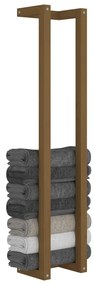 vidaXL Πετσετοκρεμάστρα Καφέ μελί 23x18x110 εκ. από Μασίφ Ξύλο Πεύκου