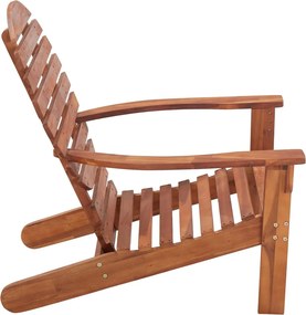 vidaXL Καρέκλα Adirondack από Μασίφ Ξύλο Ακακίας
