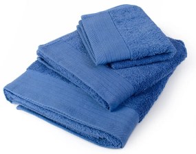 DIMcol ΠΕΤΣΕΤΑ ΕΝΗΛ Cotton 100% 40Χ60 ΠΕΝΙΕ 500 gsm  ΜΠΛΕ 1331812704600022