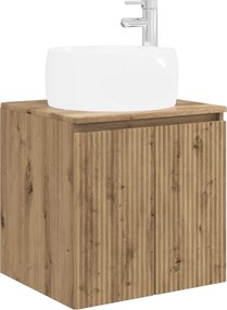 vidaXL Σετ Ντουλαπιών Μπάνιου 4 τμχ. Artisan Δρυς Επεξεργασμένο Ξύλο