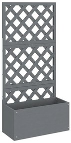 vidaXL Καφασωτό Γκρι 65 x 33x 135 εκ. από WPC