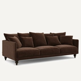 Καναπές από βελούδινο chenille, Lazare