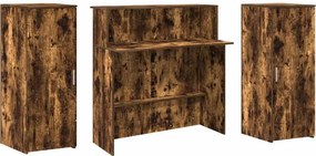 vidaXL Γραφείο υποδοχής 180x50x103,5 εκ. Επεξεργασμένο Ξύλο