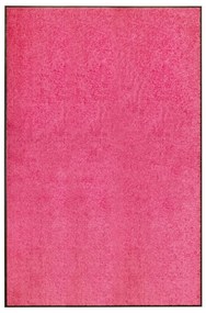 vidaXL Πατάκι Εισόδου Πλενόμενο Ροζ 120 x 180 εκ.