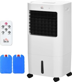 Air Cooler 3 Modes Λειτουργία χρονοδιακόπτη Rollable Plastic White