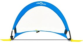 vidaXL Παιδικά Τέρματα Ποδοσφαίρου 2 τεμ. 75,5x46x48 εκ. &amp; Τσάντα