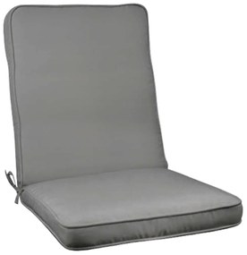 Μαξιλάρι Καρέκλας Chios HM11238.10P 117(45+72)x45x6cm Grey