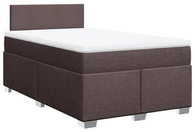 ΚΡΕΒΑΤΙ BOXSPRING ΜΕ ΣΤΡΩΜΑ ΣΚΟΥΡΟ ΚΑΦΕ 120X200 ΕΚ. ΥΦΑΣΜΑΤΙΝΟ 3288151