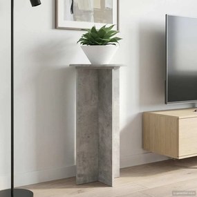 vidaXL Βάση φυτών 2 τεμ. Γκρι Σκυροδέματος 40 x 40 x 80 cm