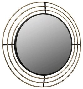 Καθρέπτης Τοίχου 157-124-040 72x3cm Bronze Μέταλλο,Γυαλί