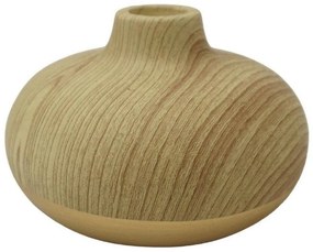 Κηροπήγιο LJT371313G Φ12,5x8,5cm Gold-Walnut Oriana Ferelli Κεραμικό