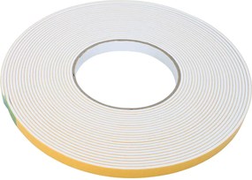 vidaXL Αυτοκόλλητη ταινία αφρού Λευκό 10 χιλ. x 10 μ. Χ foam CR