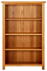 vidaXL Βιβλιοθήκη με 4 Επίπεδα 70 x 22 x 110 εκ. από Μασίφ Ξύλο Δρυός